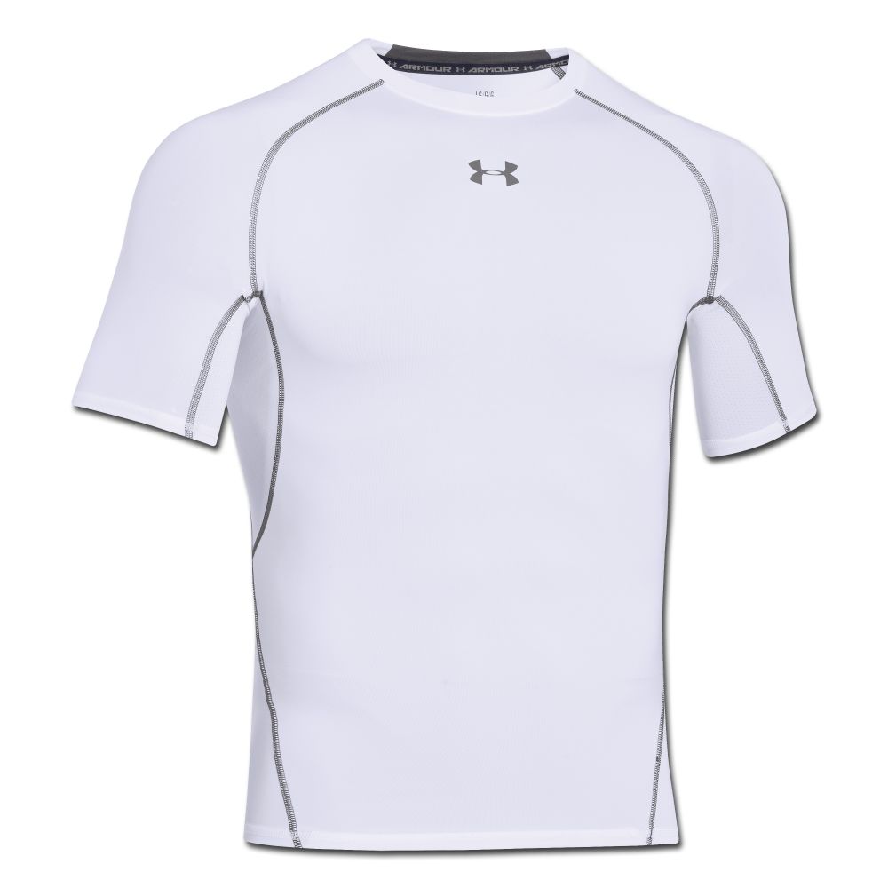 Under Armour Heatgear Sport style drop hem short sleeve camisa t-shirt 1329617-221